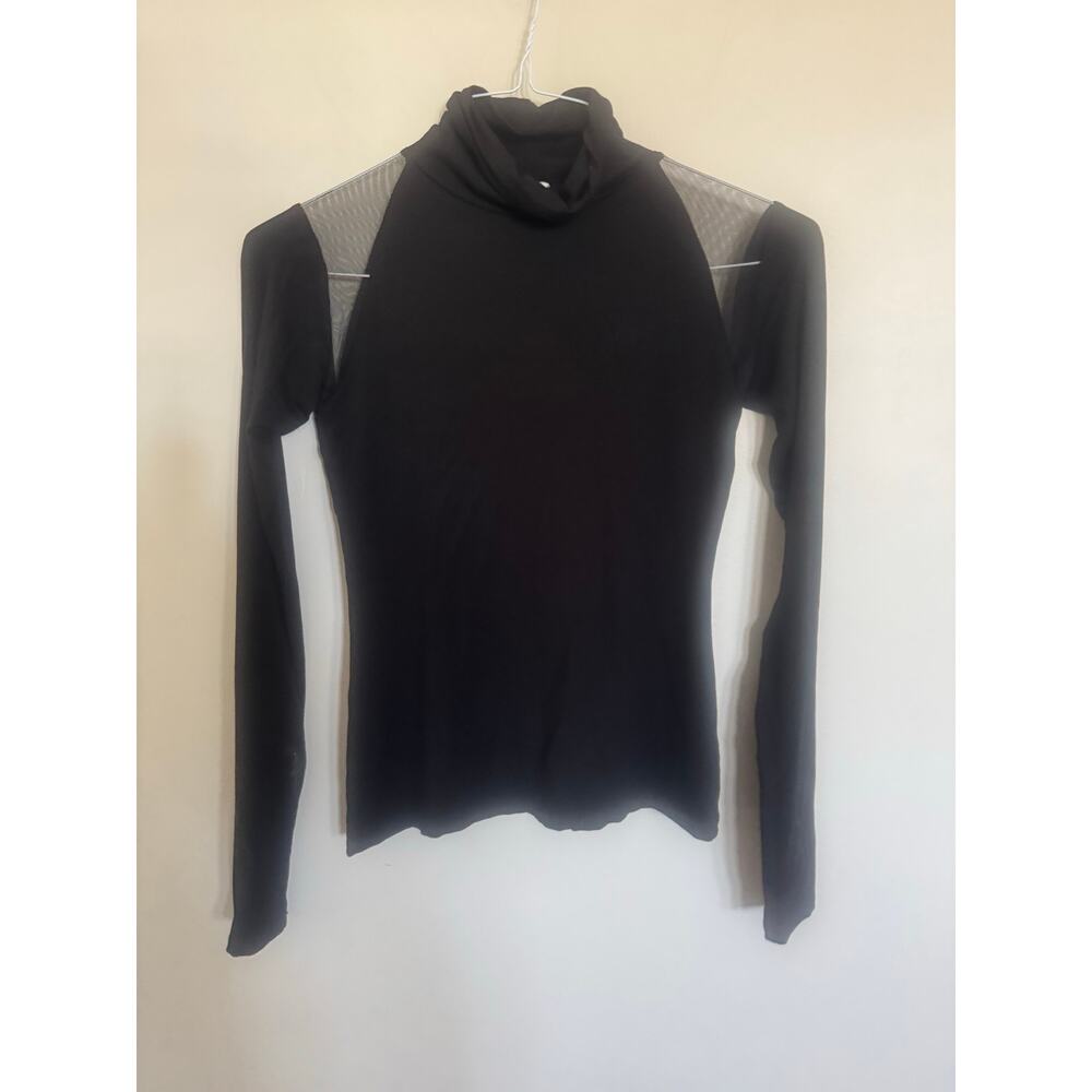 NWOT Marcella Maria Turtleneck in Black SZ M - Picture 5 of 8